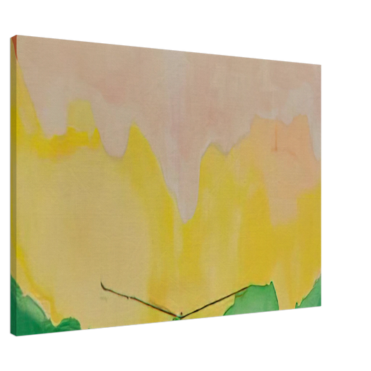 Helen Frankenthaler - Boulevard - 1973 Canvas - 20x30 cm / 8x12 inches-canvas