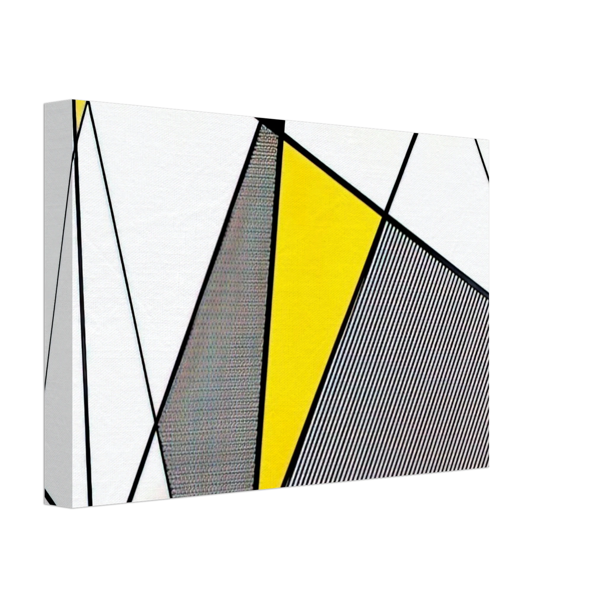 Roy Lichtenstein - PERFECT PAINTING 1 1985 Canvas - 40x60 cm / 16x24 inches-canvas