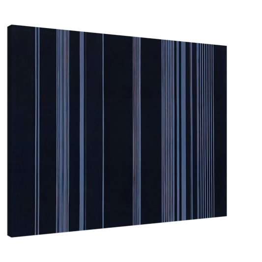 Gene Davis - Night Patrol - 1975 Canvas - 20x30 cm / 8x12 inches-canvas