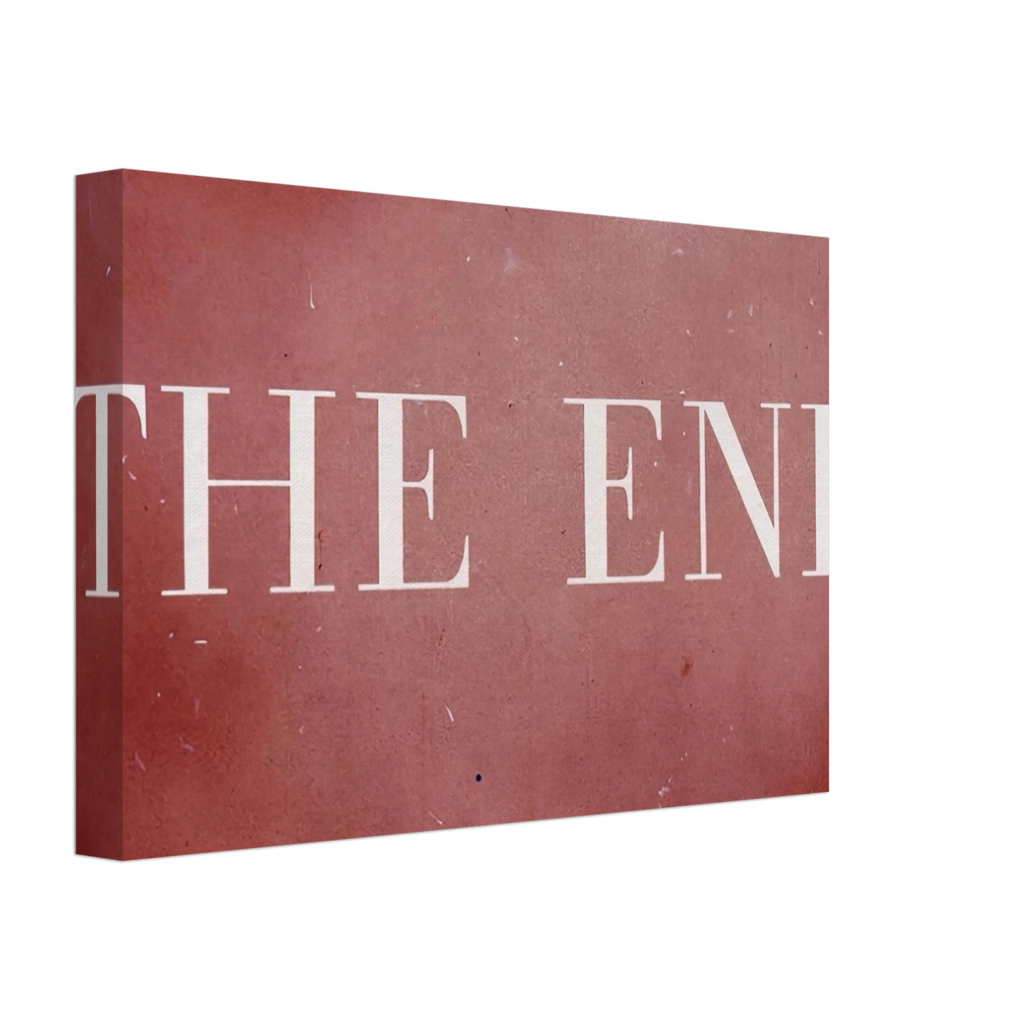Edward Ruscha - THE END 28 2003 Canvas - 40x60 cm / 16x24 inches-canvas