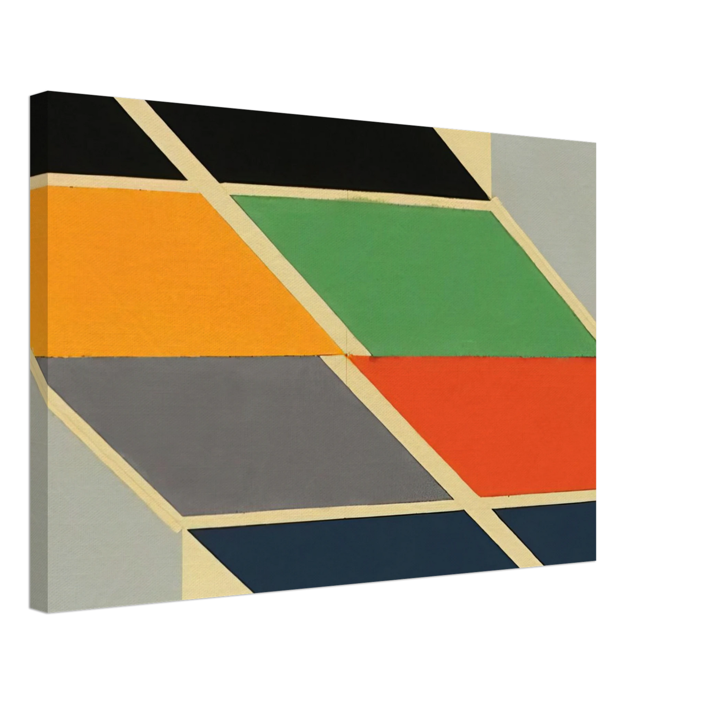 Larry Zox - Big Bang Series - 1966 Canvas - 40x60 cm / 16x24 inches-canvas