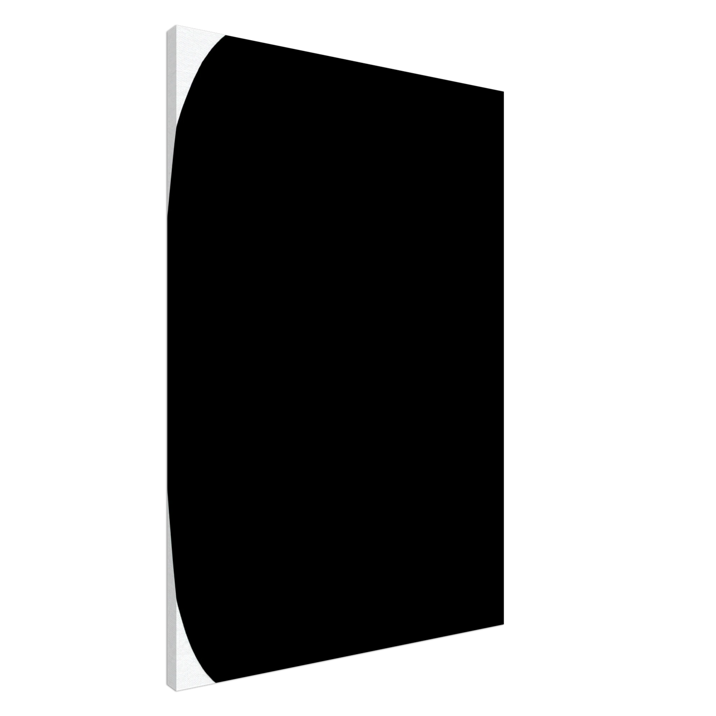 Ellsworth Kelly - Black Ripe Canvas - 20x30 cm / 8x12 inches-canvas