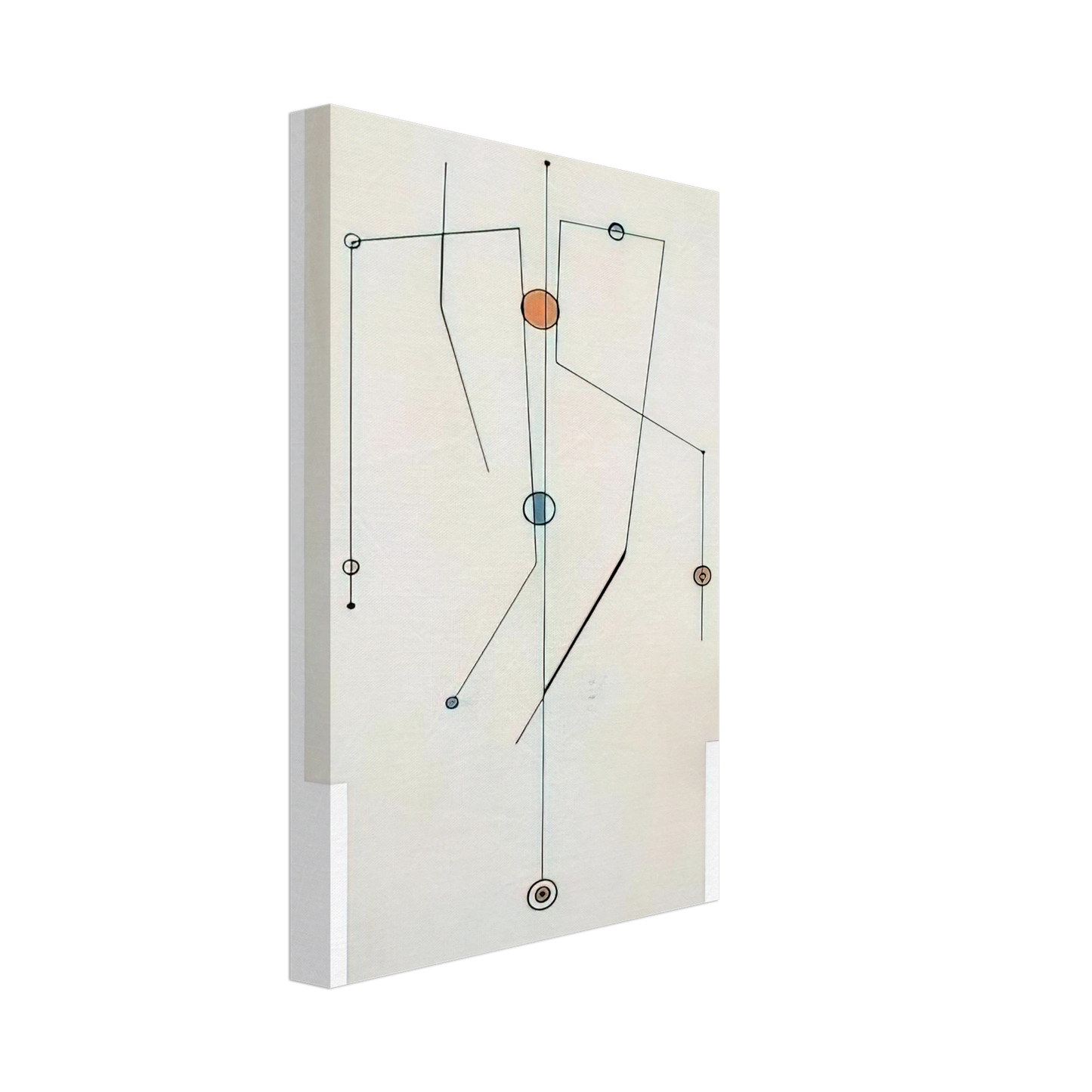 Carmelo Arden Quin - Ilke - 1951 Canvas - 40x60 cm / 16x24 inches-canvas