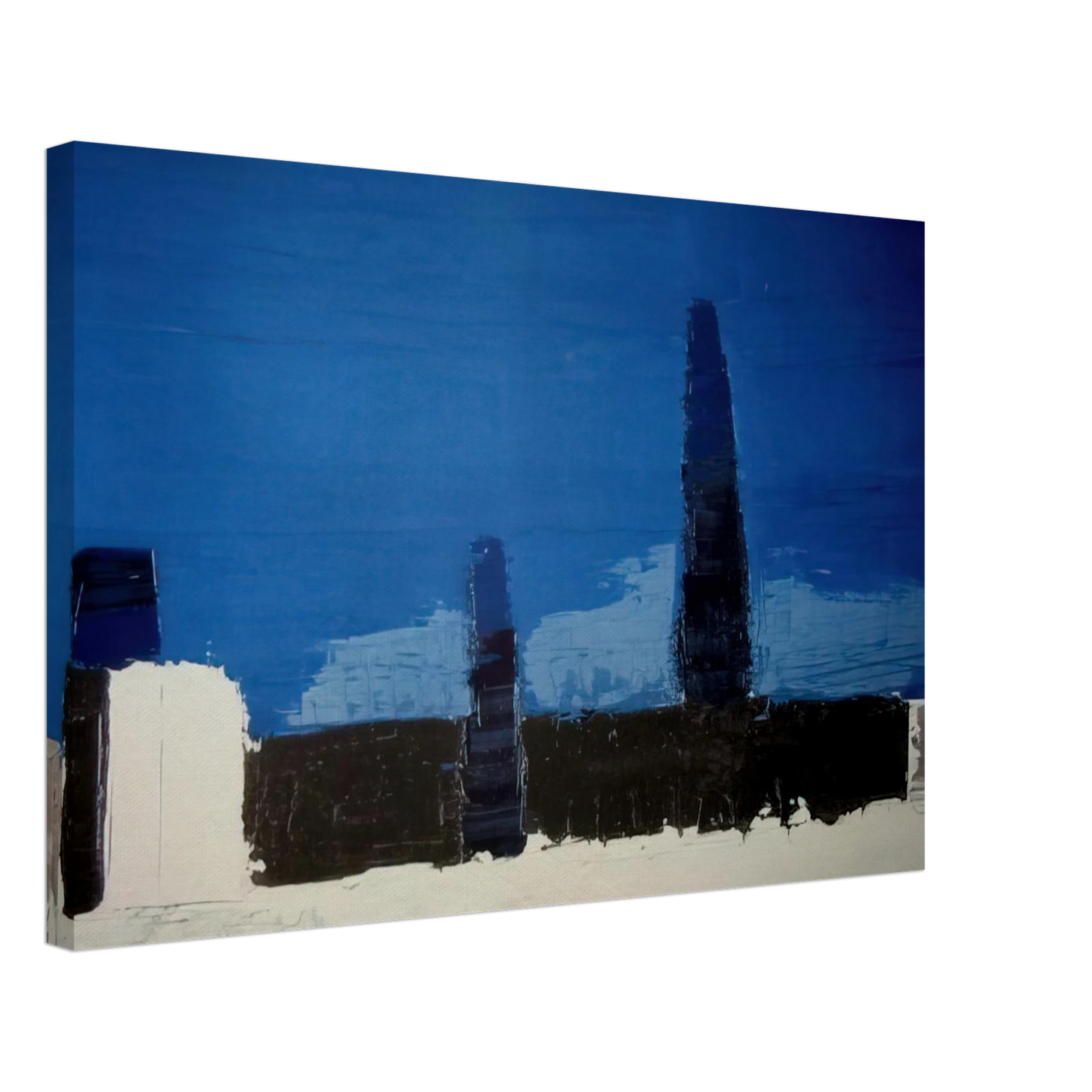 Nicolas de Stael - Fiesole - 1953 Canvas - 40x60 cm / 16x24 inches-canvas
