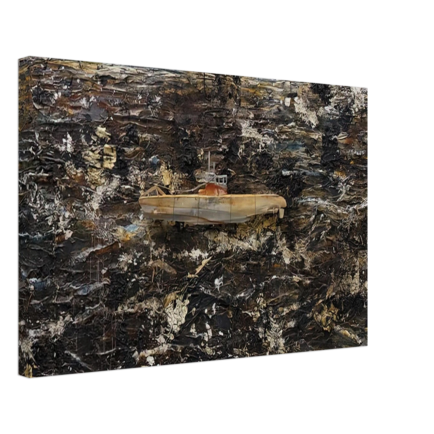 Anselm Kiefer - FOR VELIMIR KHLEBNIKOV THE DOCTRINE OF WAR BATTLES 2010 Canvas - 70x100 cm / 28x40 inches-canvas
