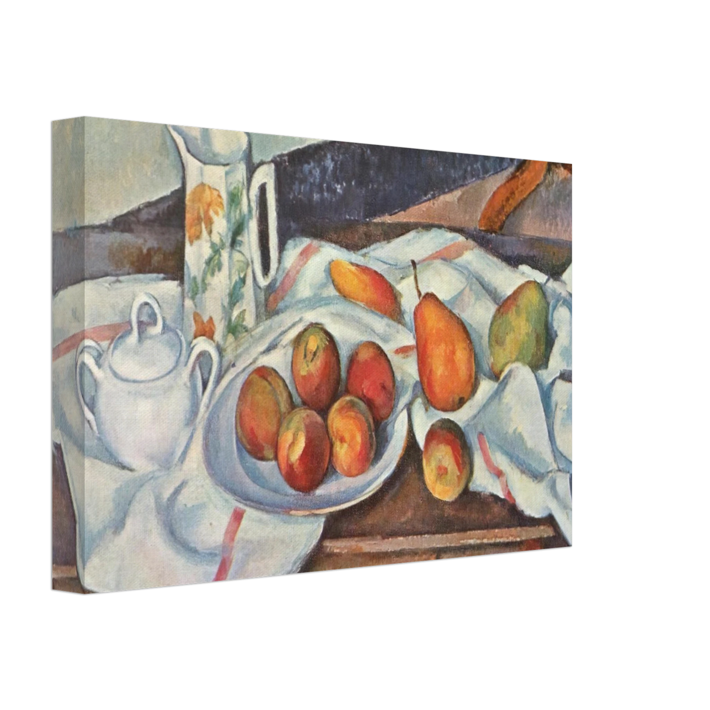 Paul Cezanne - Still Life with Sugar Canvas - 40x60 cm / 16x24 inches-canvas