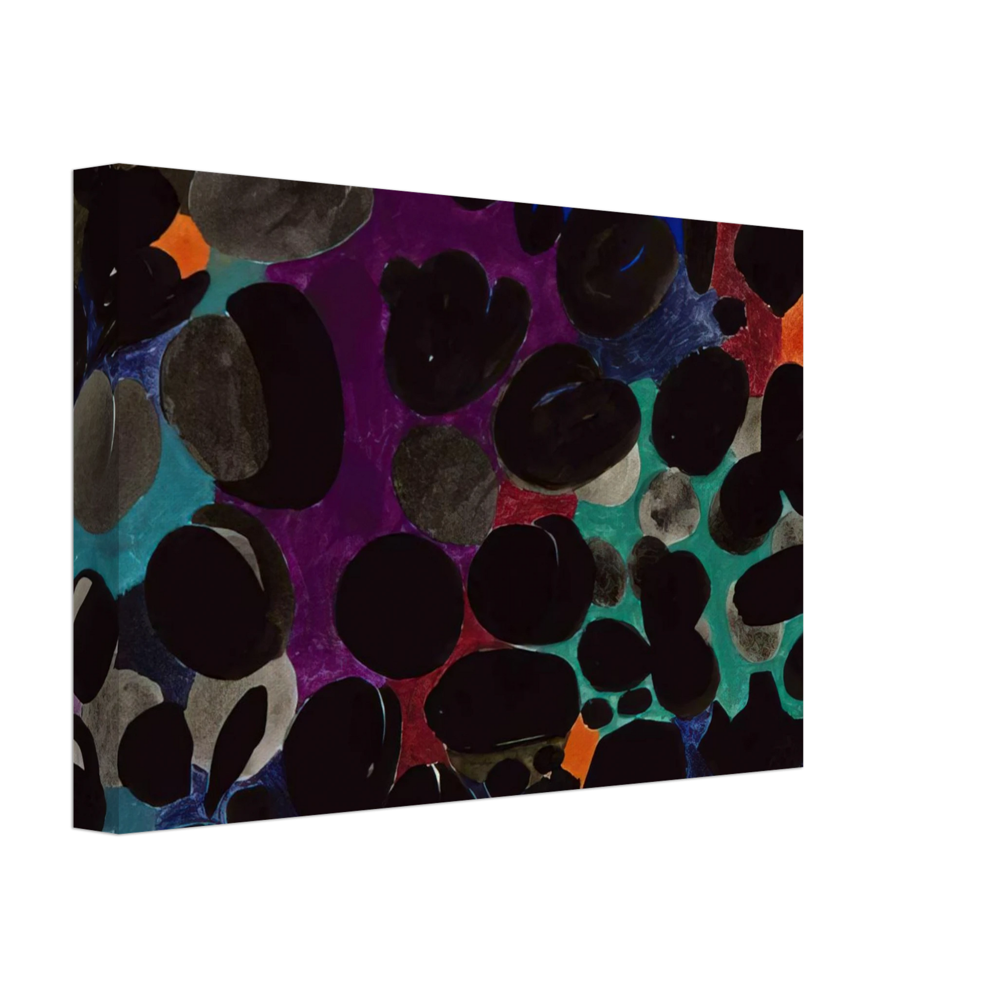 Johannes Itten - Plumen - Abstract Art Canvas - 40x60 cm / 16x24 inches-canvas