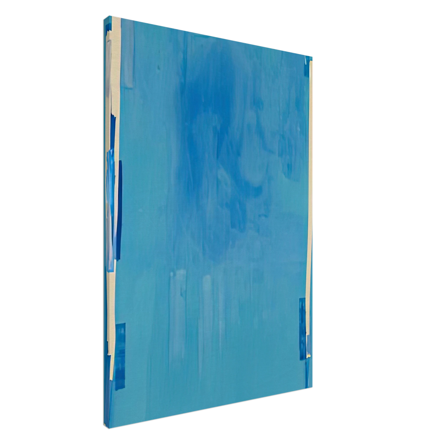 Helen Frankenthaler - Blue Bellows, 1976- Canvas - 20x30 cm / 8x12 inches-canvas