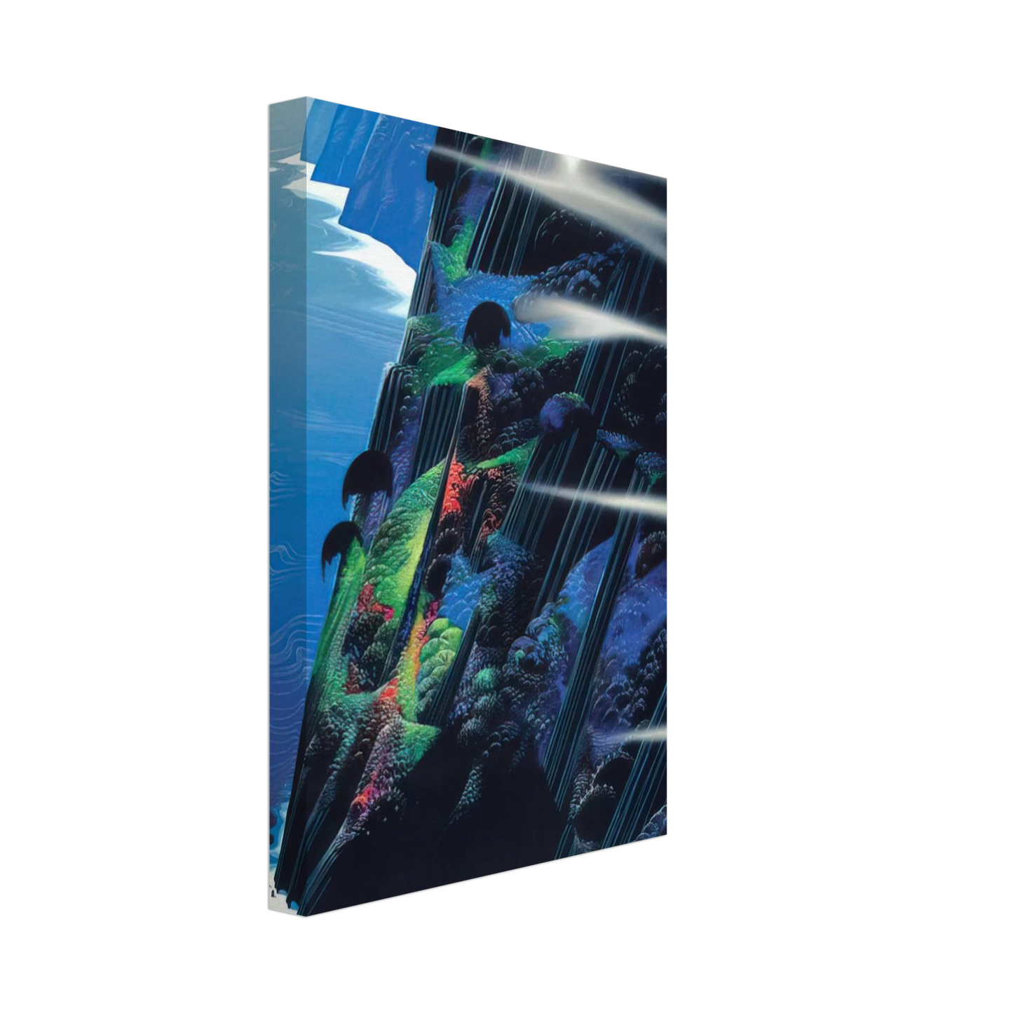 Eyvind Earle - Where Dreams are Born Canvas - 40x60 cm / 16x24 inches-canvas