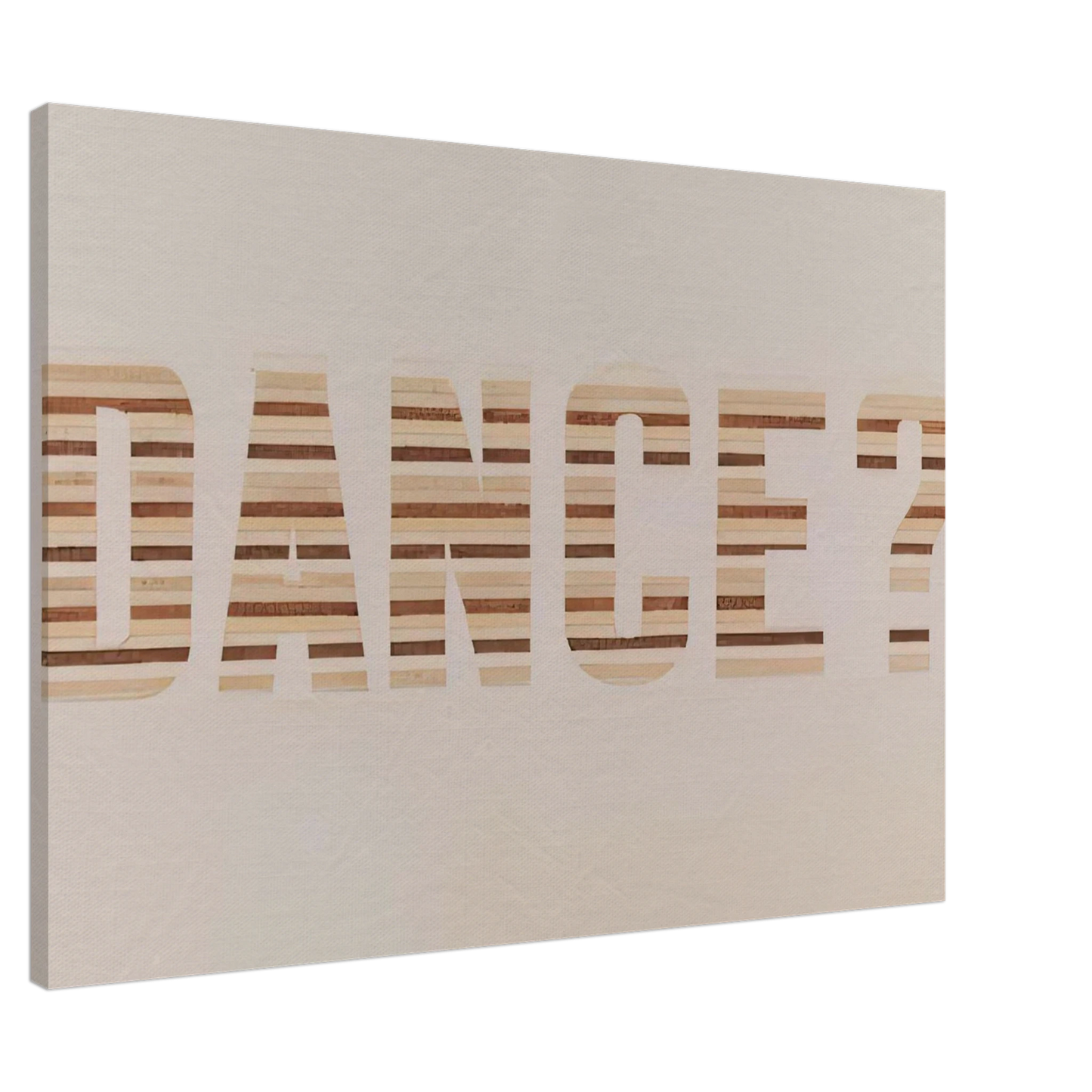Edward Ruscha - DANCE 1973 0 Canvas - 20x30 cm / 8x12 inches-canvas