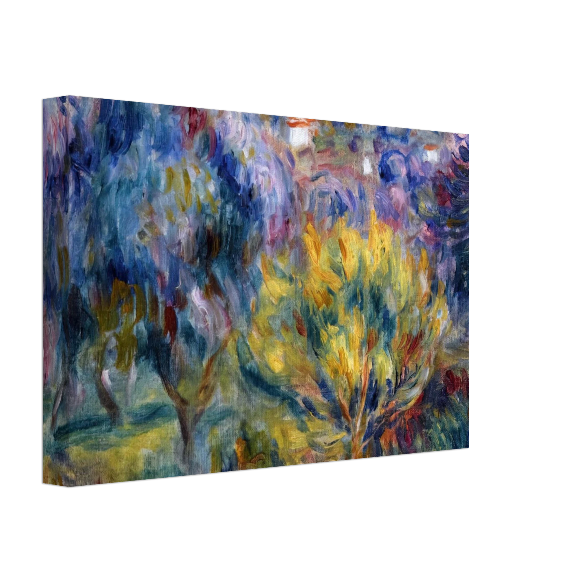 Pierre-Auguste Renoir - Landscape with a View of the Sea Canvas - 40x60 cm / 16x24 inches-canvas