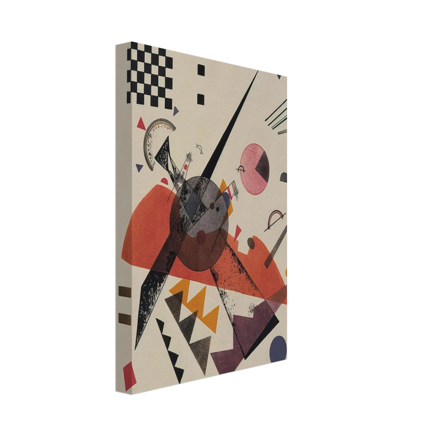 Wassily Kandinsky - ORANGE 1923 Canvas - 70x100 cm / 28x40 inches-canvas