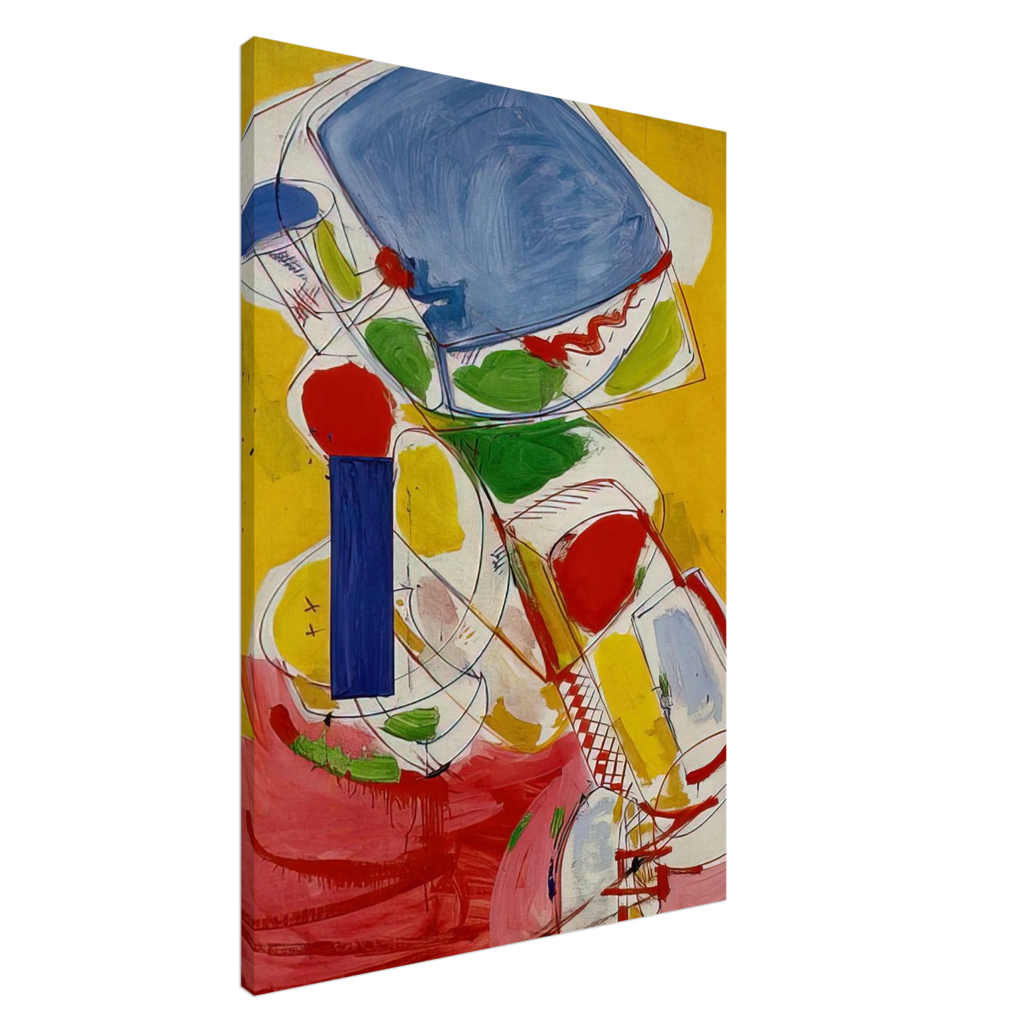 Hans Hofmann - Solstice Canvas - 20x30 cm / 8x12 inches-canvas