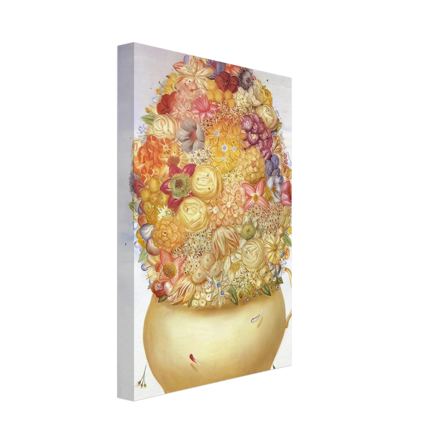 Fernando Botero - FLOWER POT Canvas - 70x100 cm / 28x40 inches-canvas