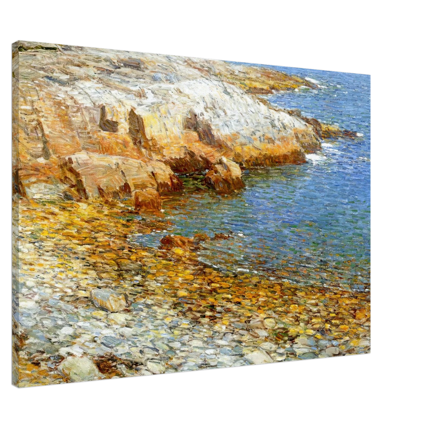 Childe Hassam - Isles of Shoals, Broad Cove Canvas - 20x30 cm / 8x12 inches-canvas