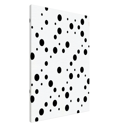 Bridget Riley - WHITE DISKS 1 Canvas - 20x30 cm / 8x12 inches-canvas