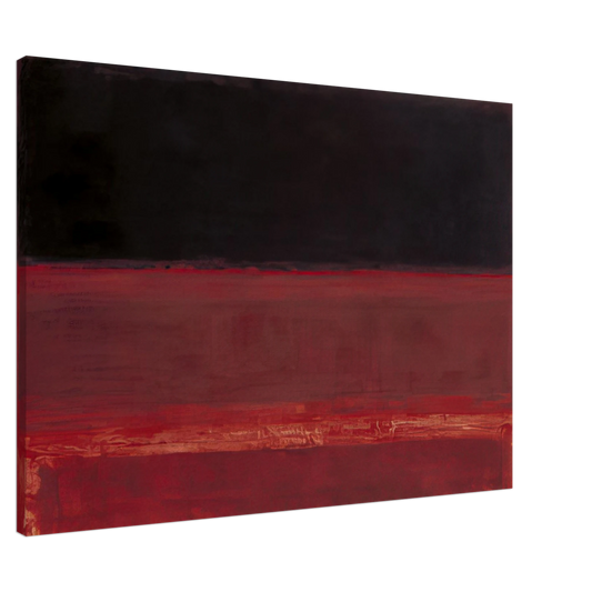 Mark Rothko - Four Darks in Red - 1958 Canvas - 20x30 cm / 8x12 inches-canvas