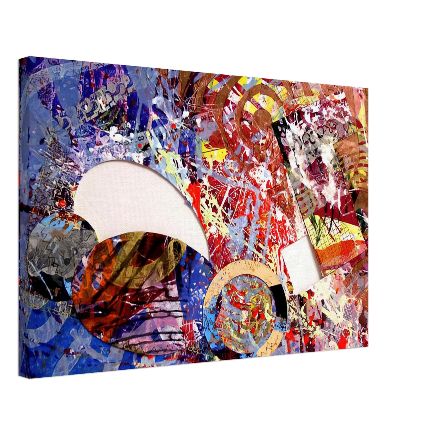 Sam Gilliam - Manet I Canvas - 70x100 cm / 28x40 inches-canvas
