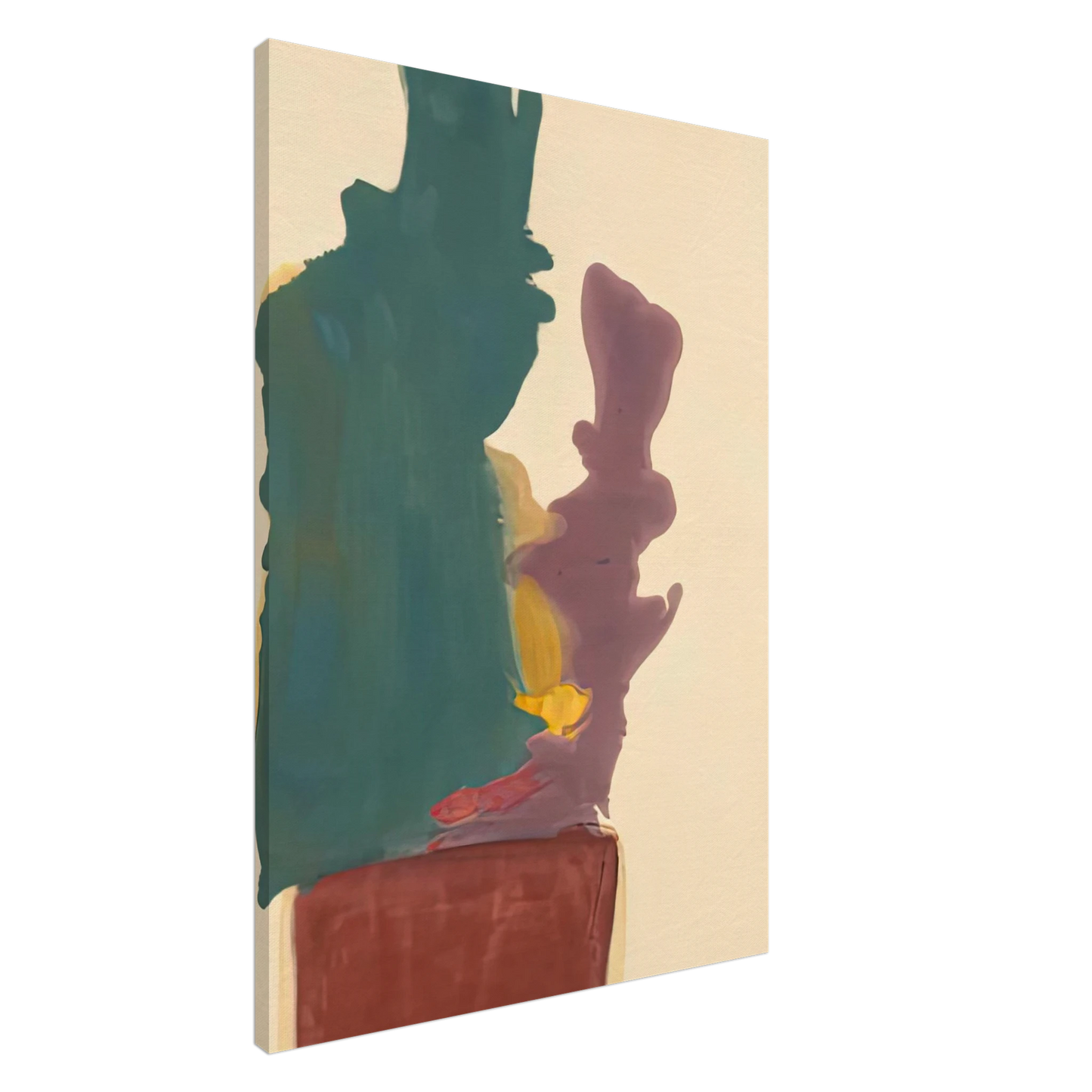 Helen Frankenthaler - Evil Spirit, 1963- Canvas - 20x30 cm / 8x12 inches-canvas