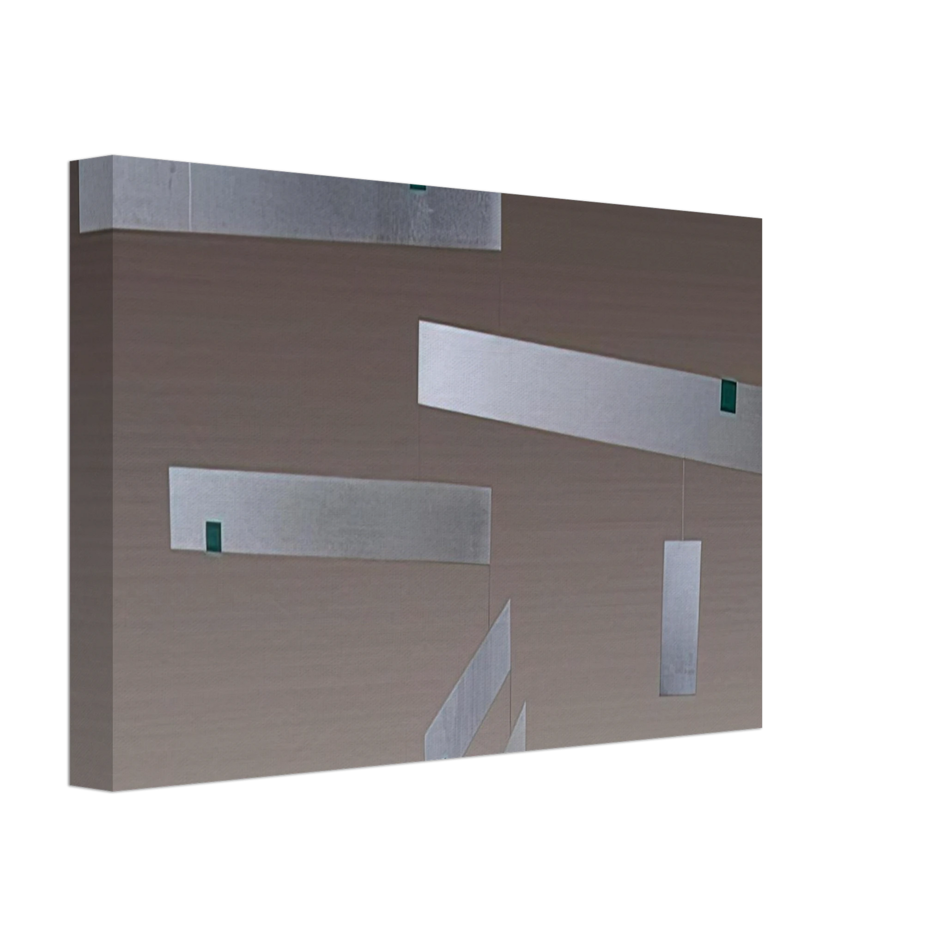 Bruno Munari - Macchina inutile - 1956 Canvas - 70x100 cm / 28x40 inches-canvas