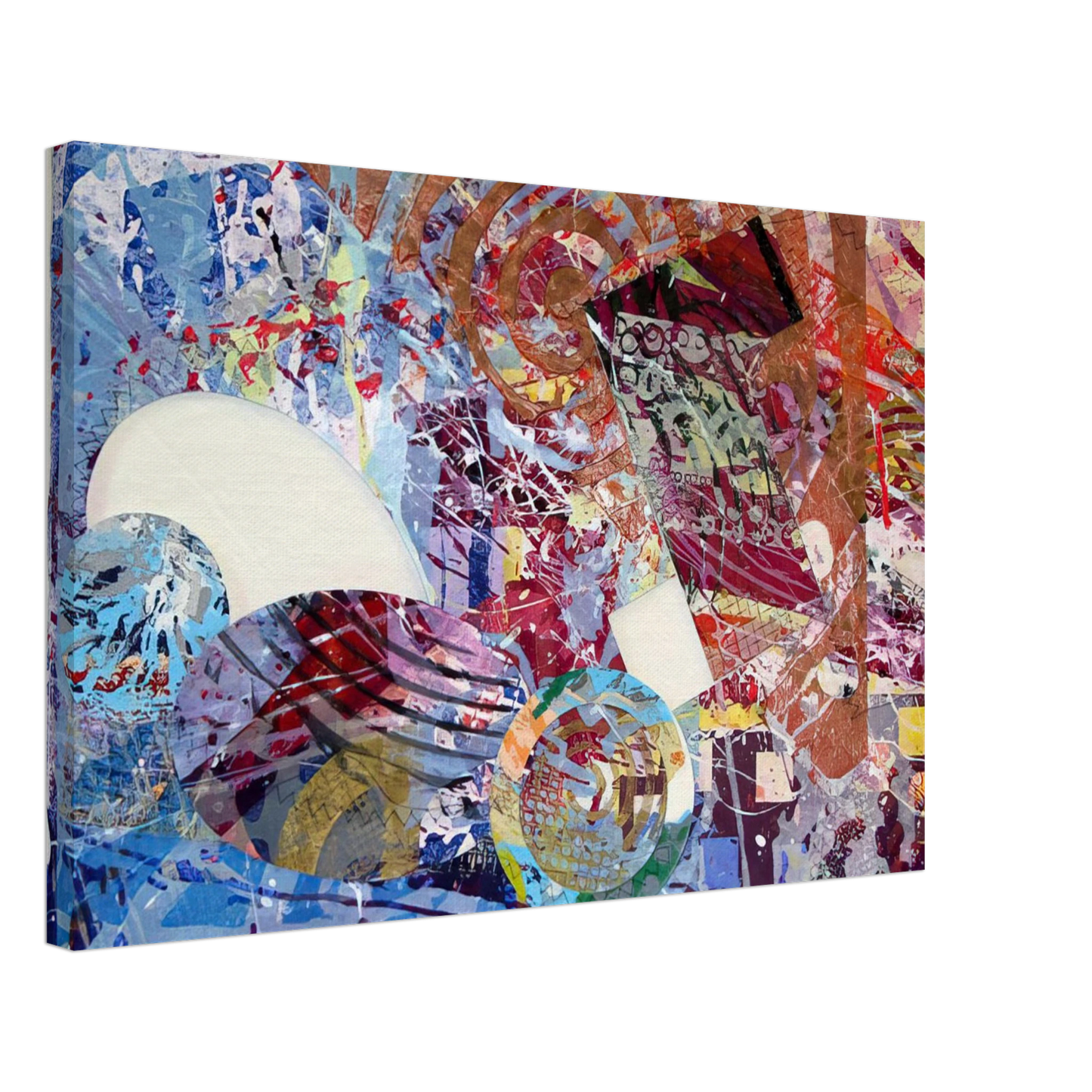 Sam Gilliam - Manet II Canvas - 70x100 cm / 28x40 inches-canvas