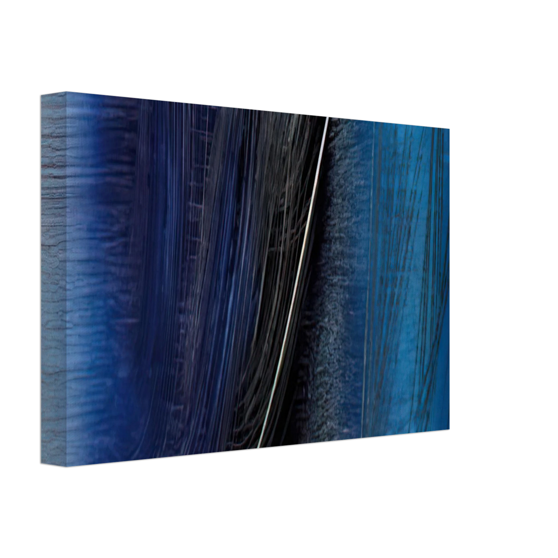Hans Hartung - Untitled T1962-L7 - 1962 Canvas - 70x100 cm / 28x40 inches-canvas