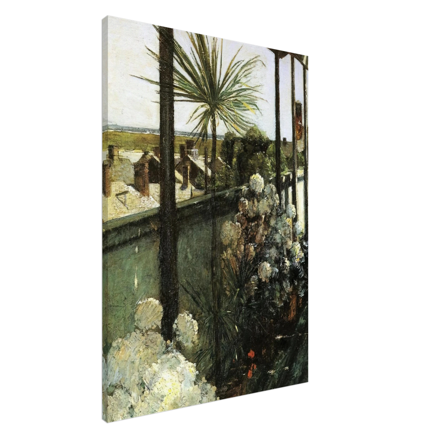 Childe Hassam - Afternoon in Nantucket Canvas - 20x30 cm / 8x12 inches-canvas