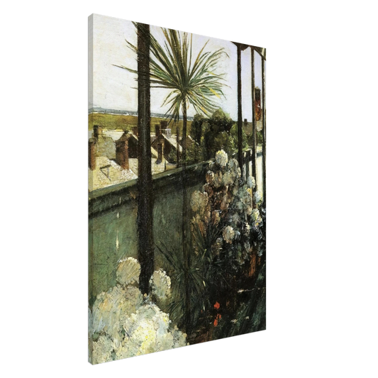 Childe Hassam - Afternoon in Nantucket Canvas - 20x30 cm / 8x12 inches-canvas