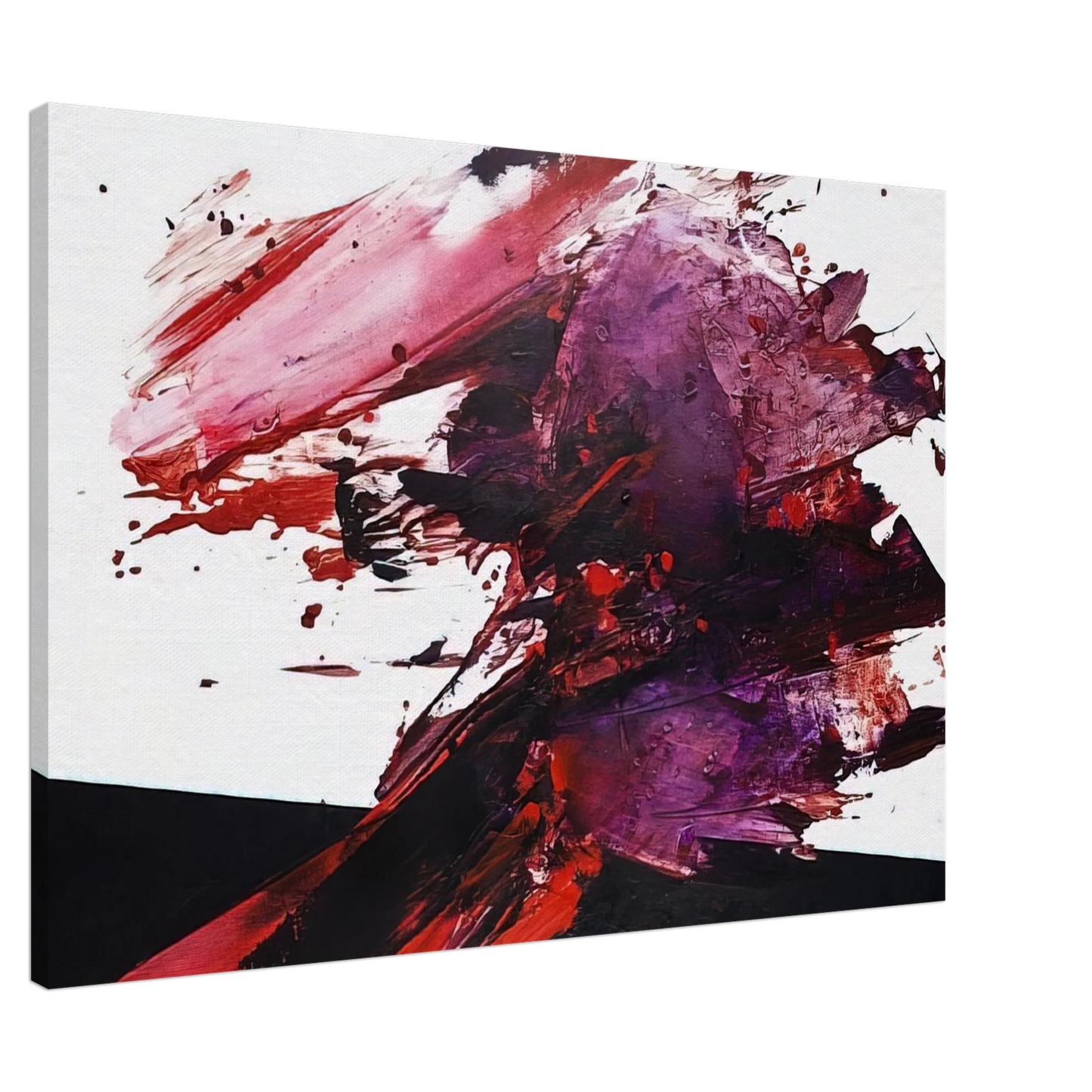 Luis Feito - UNTITLED 2447 2009 Canvas - 20x30 cm / 8x12 inches-canvas