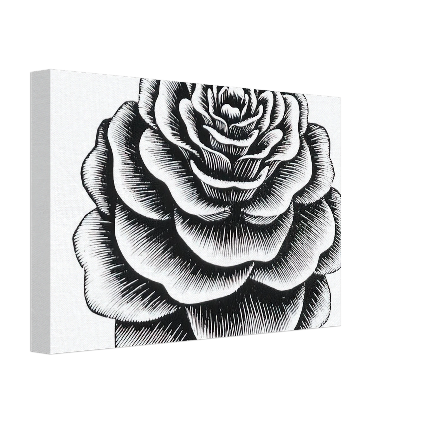 MC Escher - FLOWER 1 Canvas - 40x60 cm / 16x24 inches-canvas