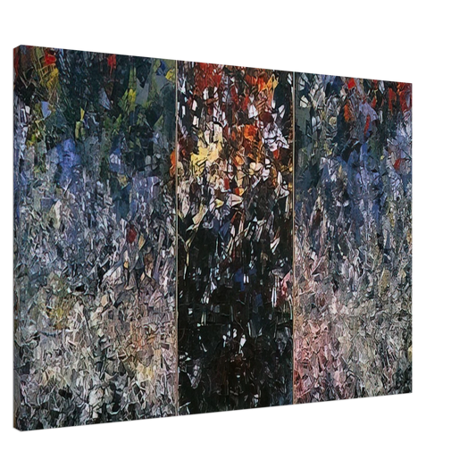 Jean-Paul Riopelle - Pavane Canvas - 20x30 cm / 8x12 inches-canvas