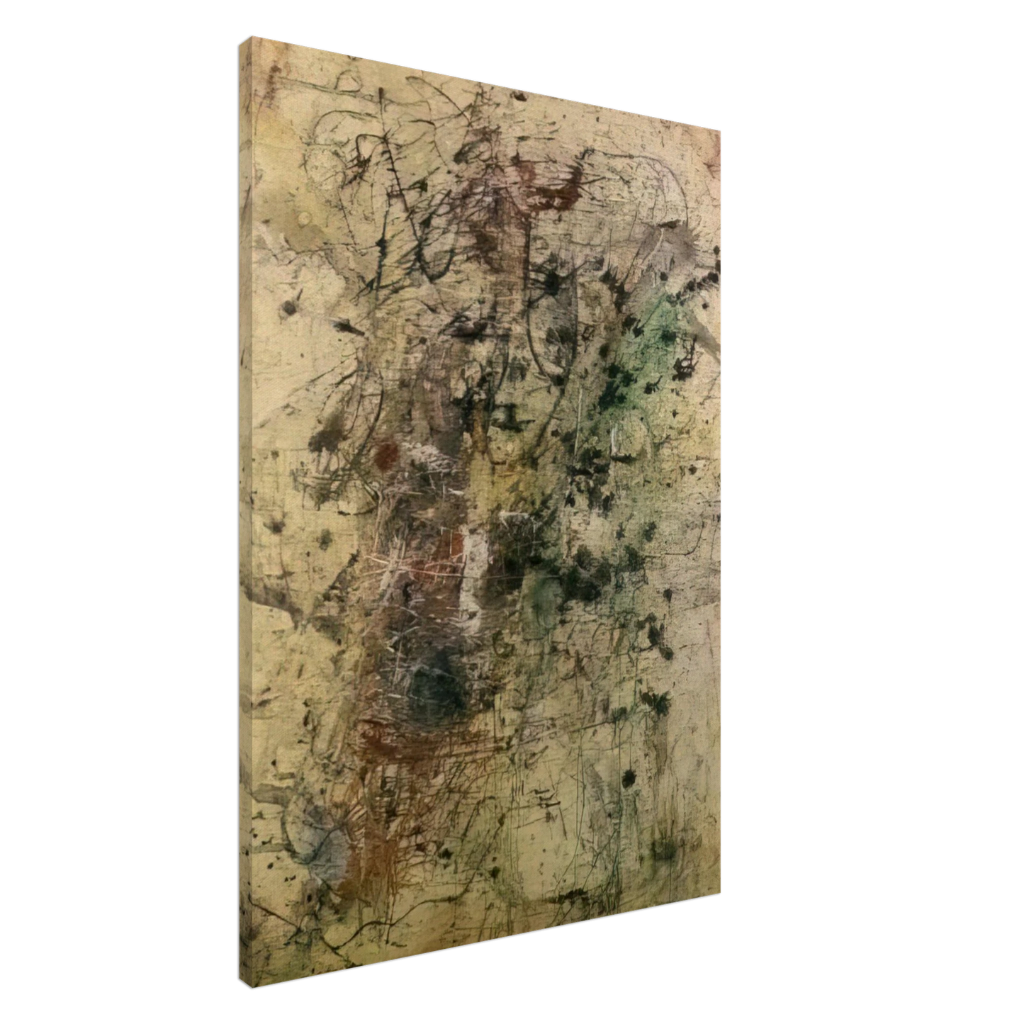 Wols - Le Grand Orgasme - 1947 Canvas - 20x30 cm / 8x12 inches-canvas