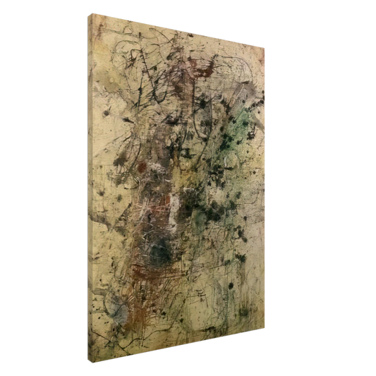 Wols - Le Grand Orgasme - 1947 Canvas - 20x30 cm / 8x12 inches-canvas