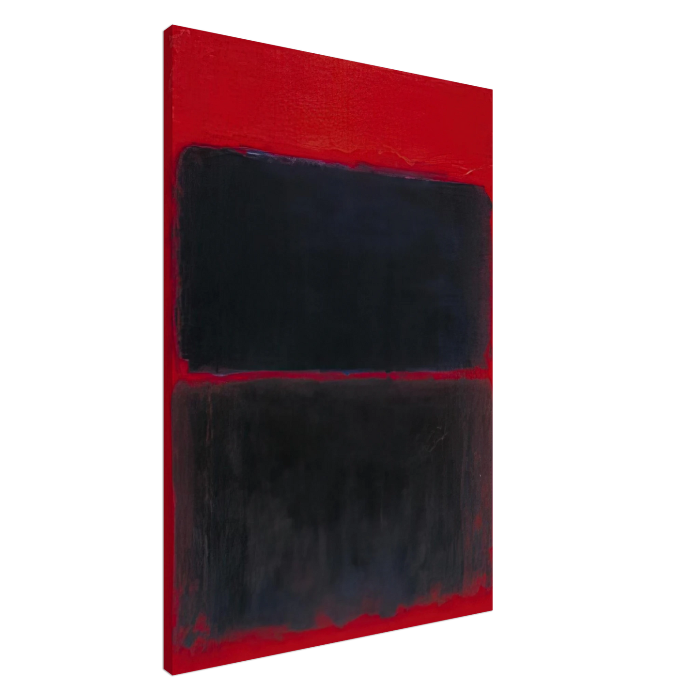 Mark Rothko - Light Red Over Black - 1957 Canvas - 20x30 cm / 8x12 inches-canvas