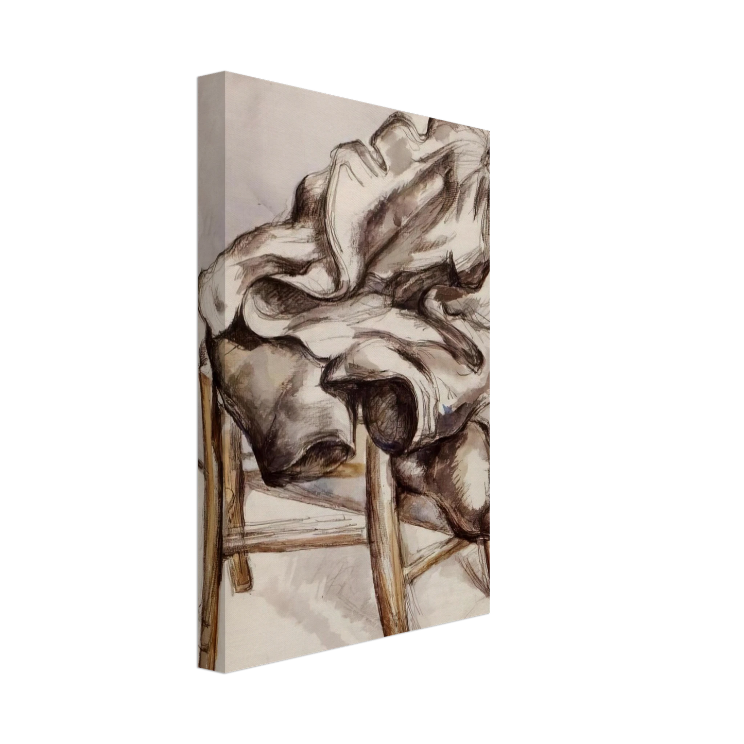 Paul Cezanne - Jacket on a Chair Canvas - 70x100 cm / 28x40 inches-canvas
