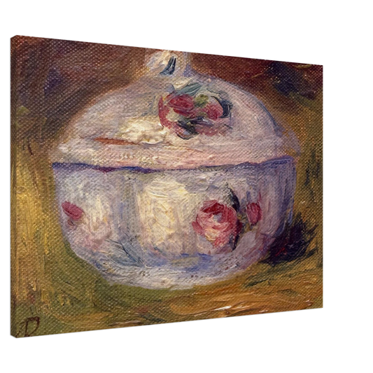 Pierre-Auguste Renoir - Sugar Bowl Canvas - 20x30 cm / 8x12 inches-canvas