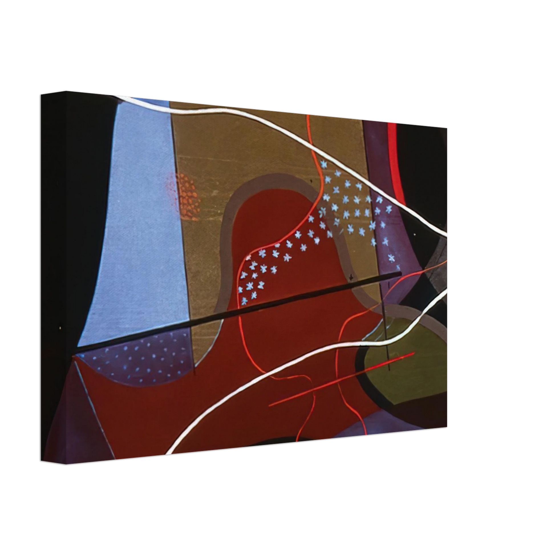 John Ferren - Grazioso - 1933 Canvas - 70x100 cm / 28x40 inches-canvas