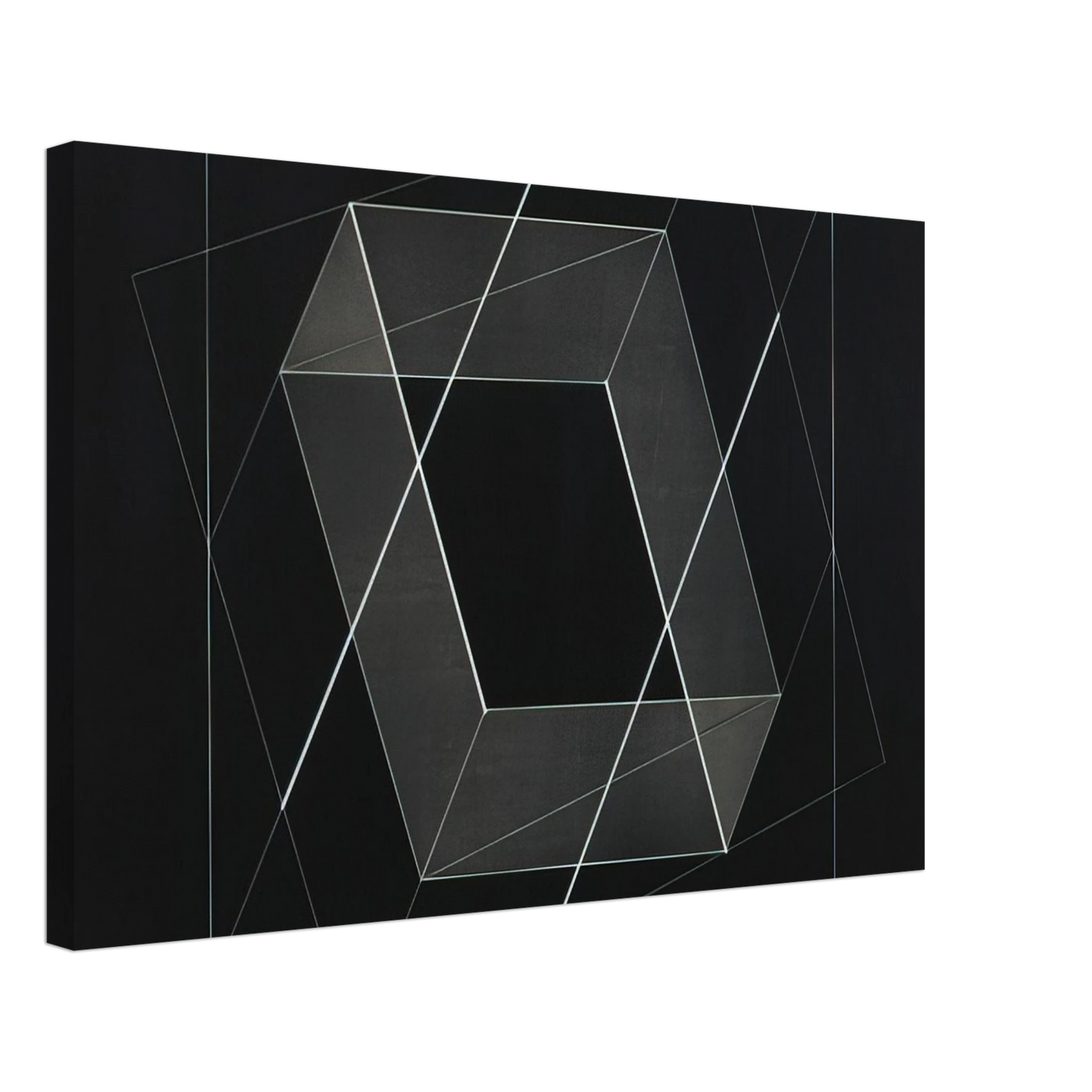 Josef Albers - F NO 13 MULTI MOBILE 1952 Canvas - 40x60 cm / 16x24 inches-canvas