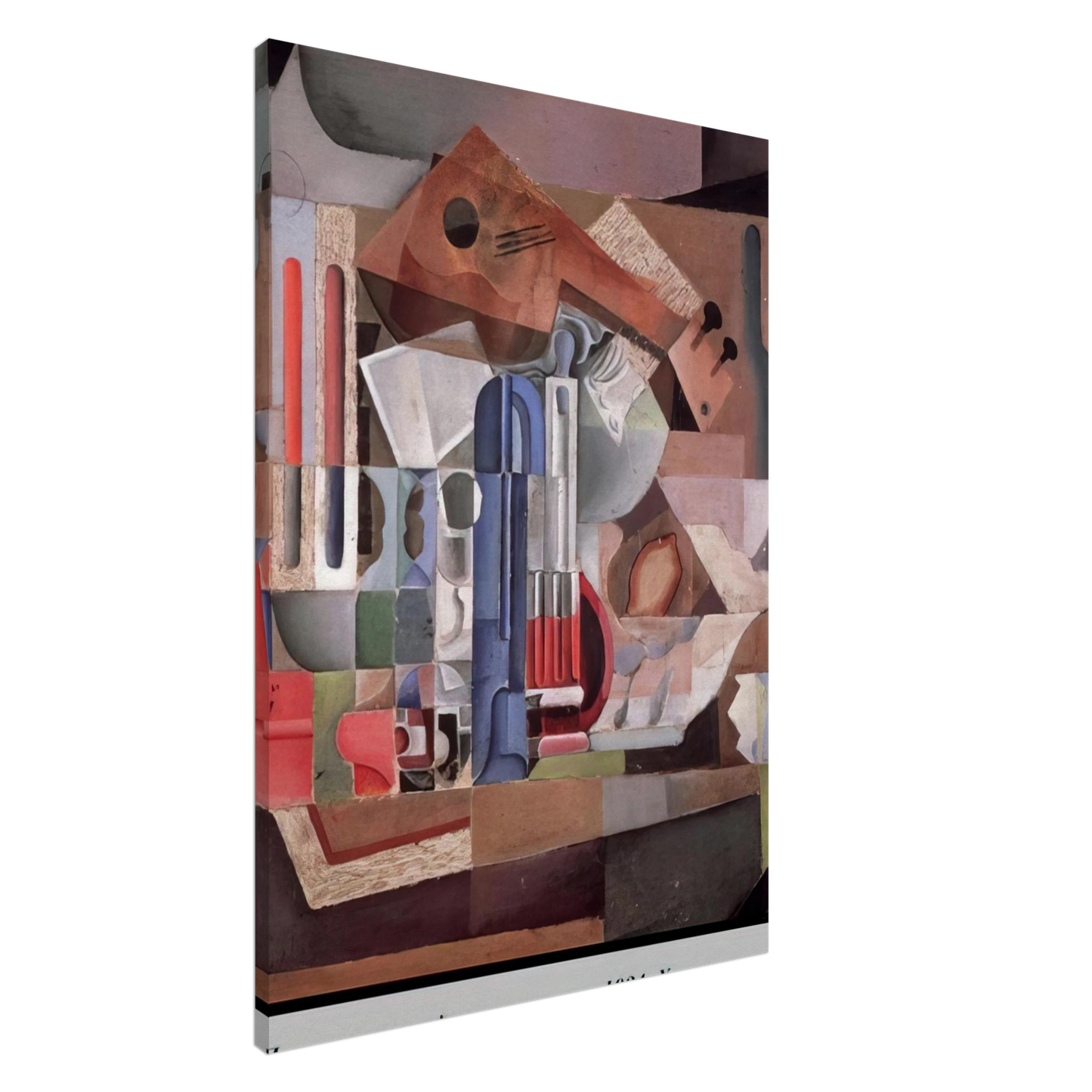 Salvador Dali - PURISTIC STILL LIFE Canvas - 20x30 cm / 8x12 inches-canvas