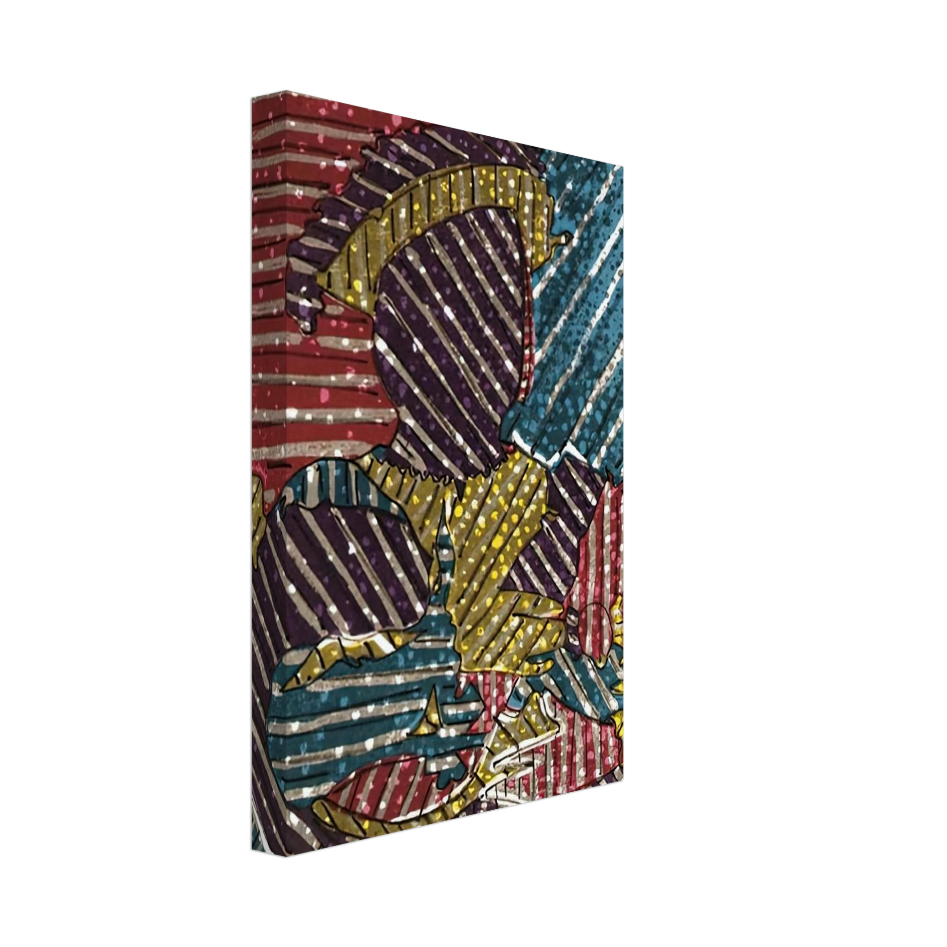 Jasper Johns - AFTER HOLBEIN Canvas - 40x60 cm / 16x24 inches-canvas