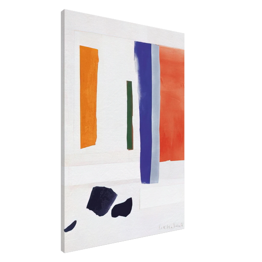 Esteban Vicente - UNTITLED 1978 Canvas - 20x30 cm / 8x12 inches-canvas