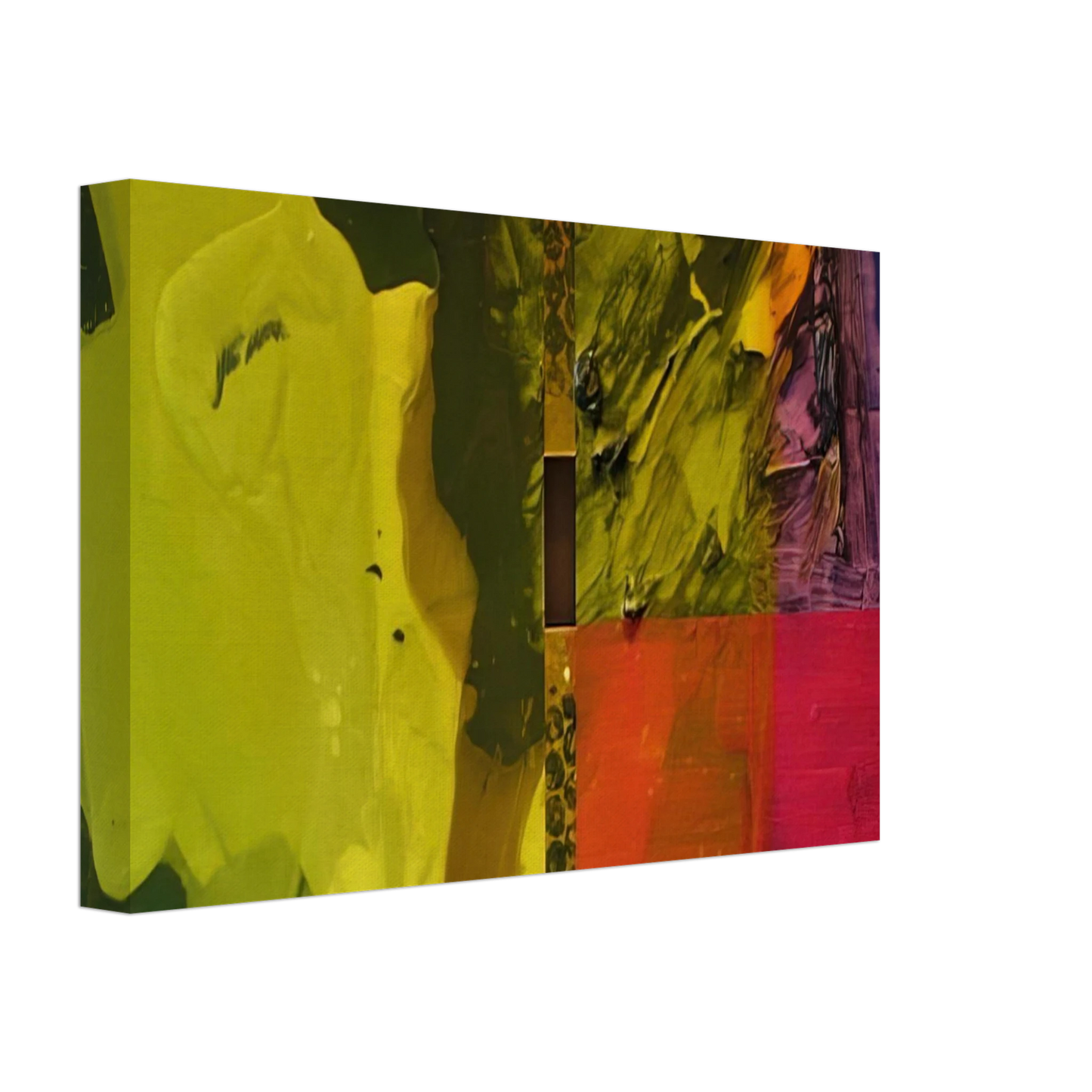 Sam Gilliam - Sea Color Canvas - 70x100 cm / 28x40 inches-canvas