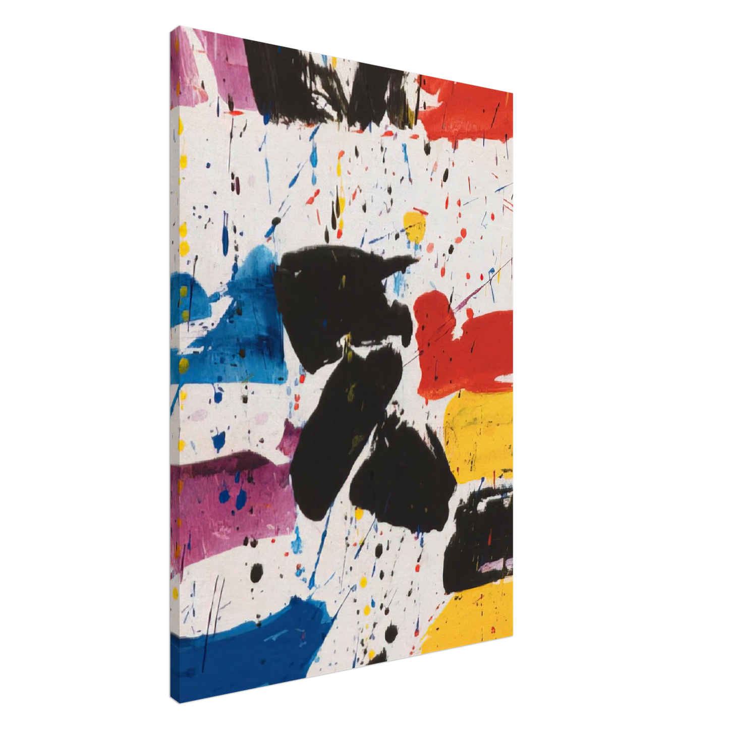 Sam Francis - Hommage to Alfred Jensen Canvas - 20x30 cm / 8x12 inches-canvas