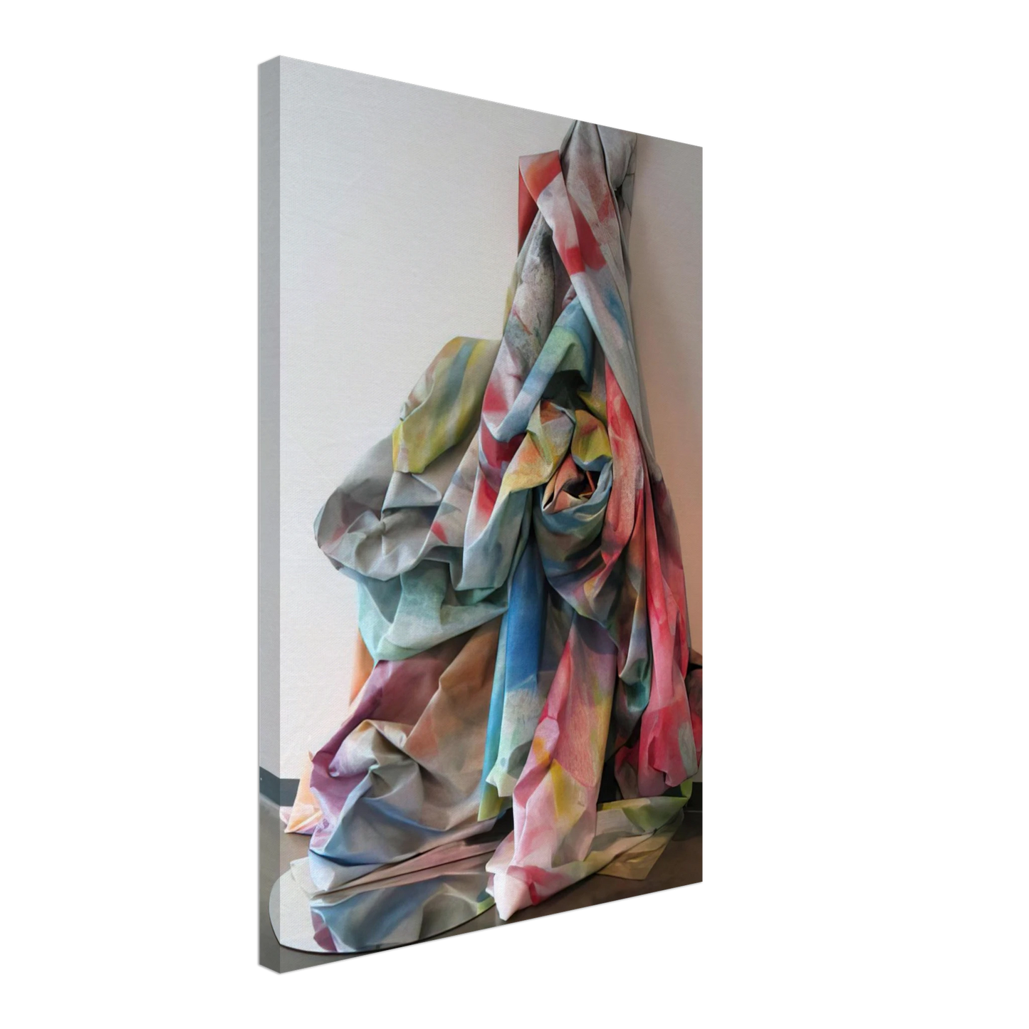 Sam Gilliam - Wall Cascade with Mirror Canvas - 40x60 cm / 16x24 inches-canvas