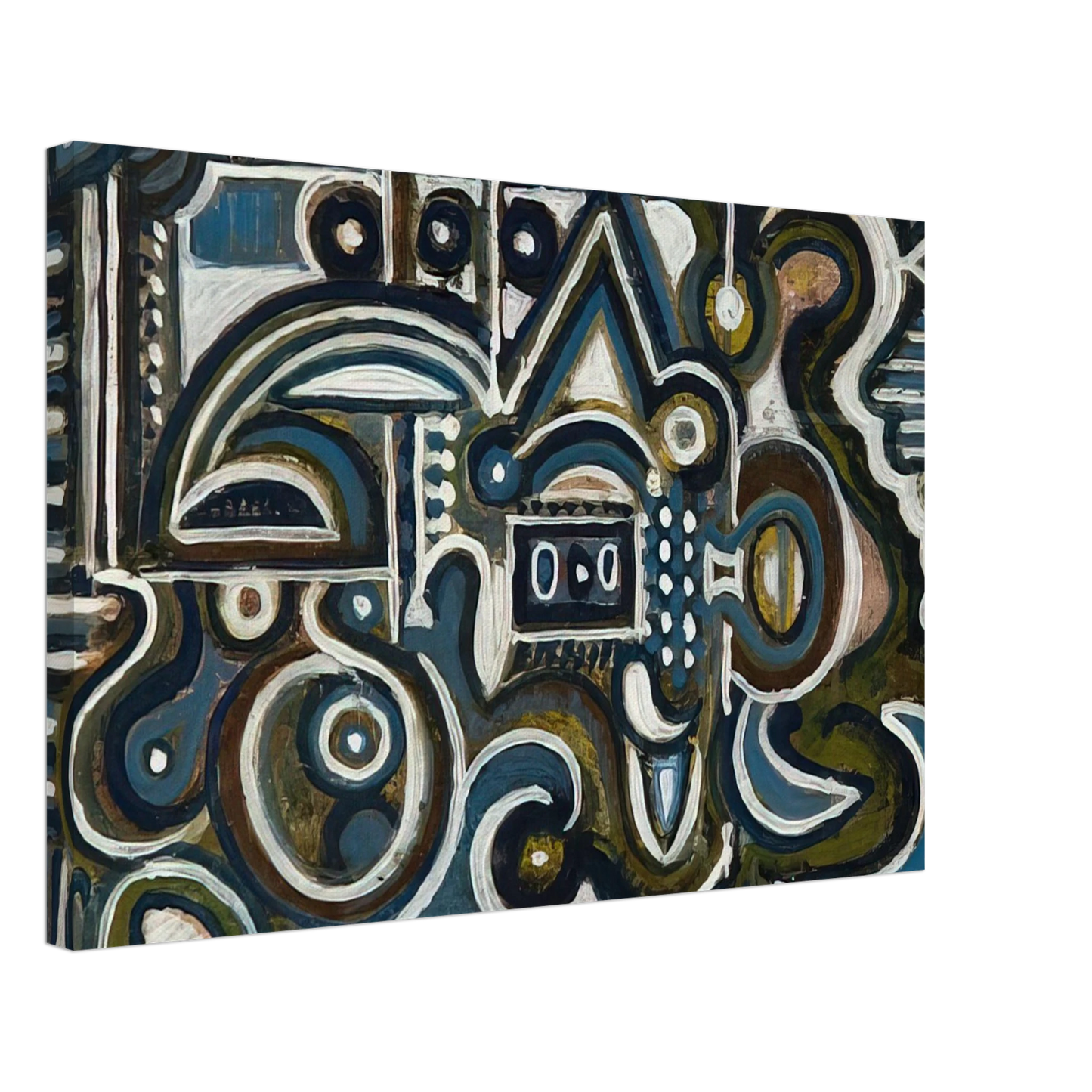 Richard Pousette-Dart - Untitled - 1930 Canvas - 70x100 cm / 28x40 inches-canvas