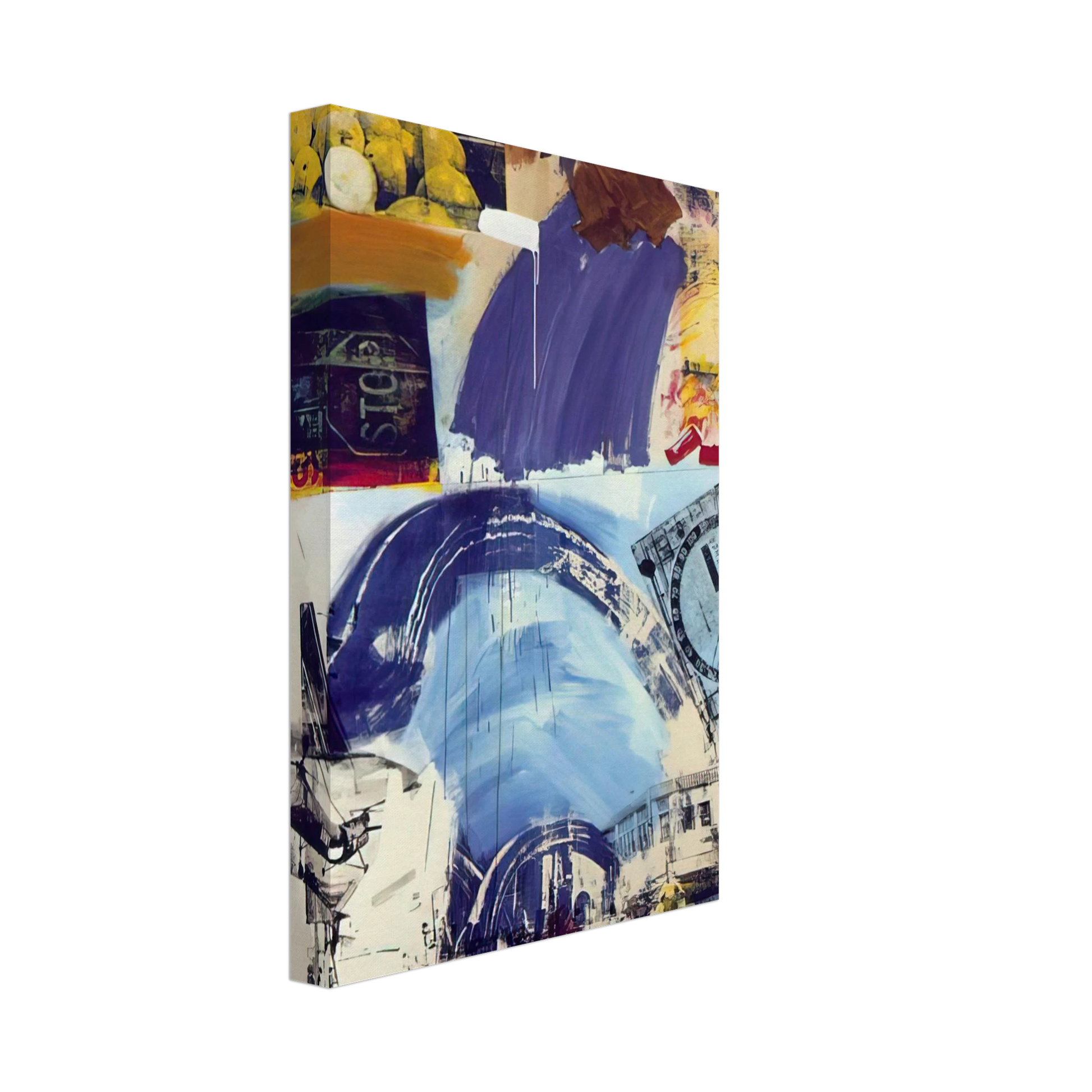 Robert Rauschenberg - HARBOR Canvas - 70x100 cm / 28x40 inches-canvas