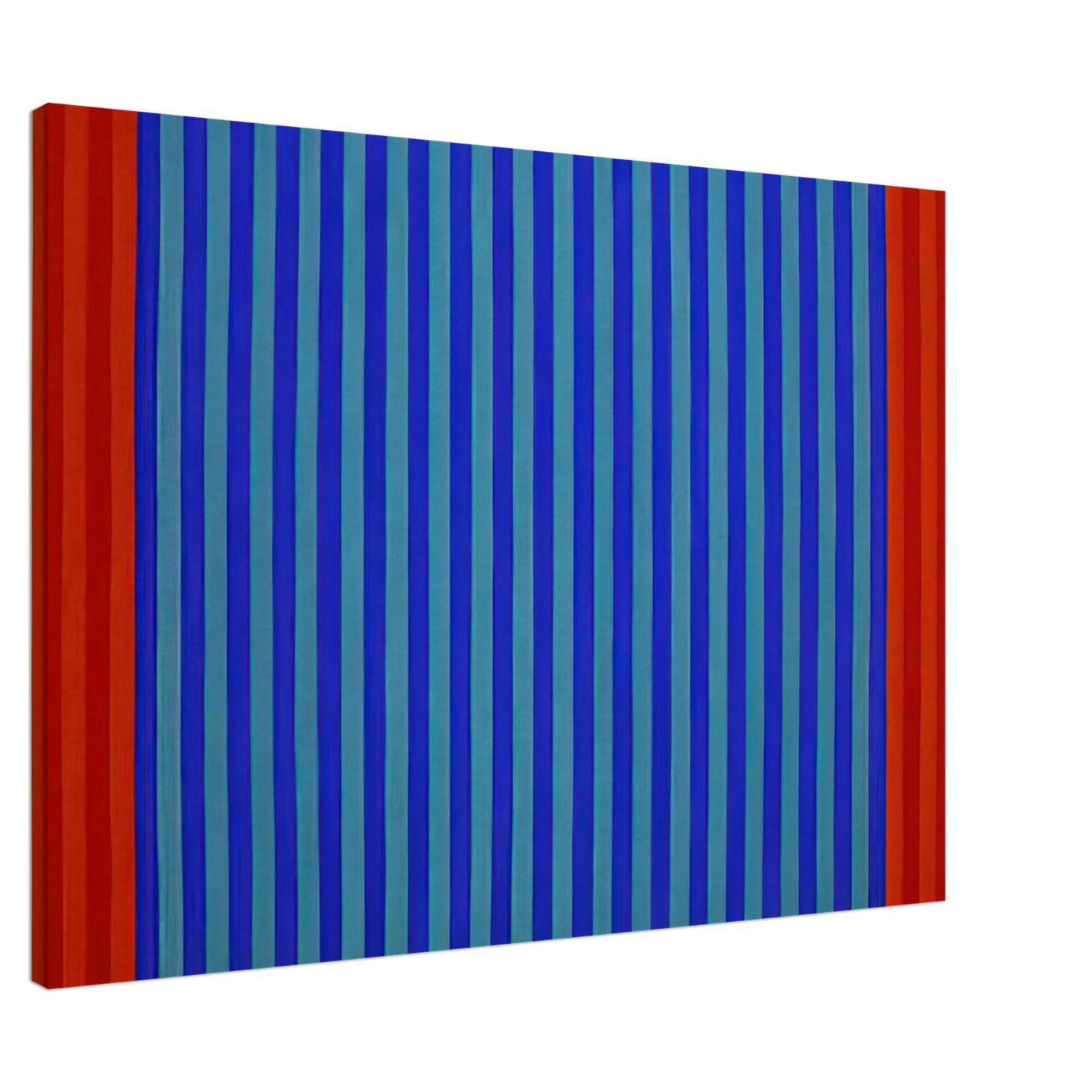 Gene Davis - Untitled - 1962 Canvas - 20x30 cm / 8x12 inches-canvas