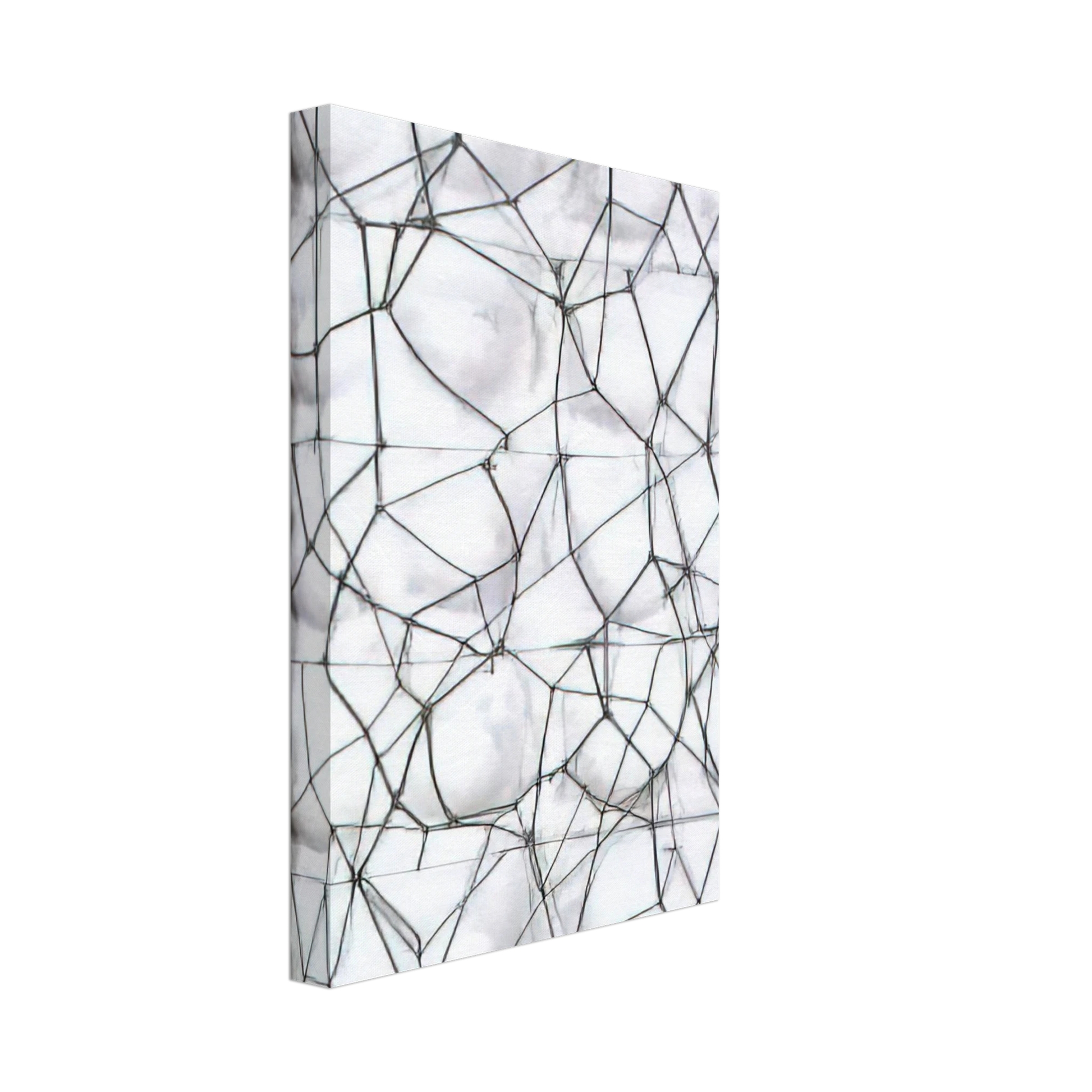 Joao Vieira - Viuva de Man Ray, Negra - 1981 Canvas - 70x100 cm / 28x40 inches-canvas