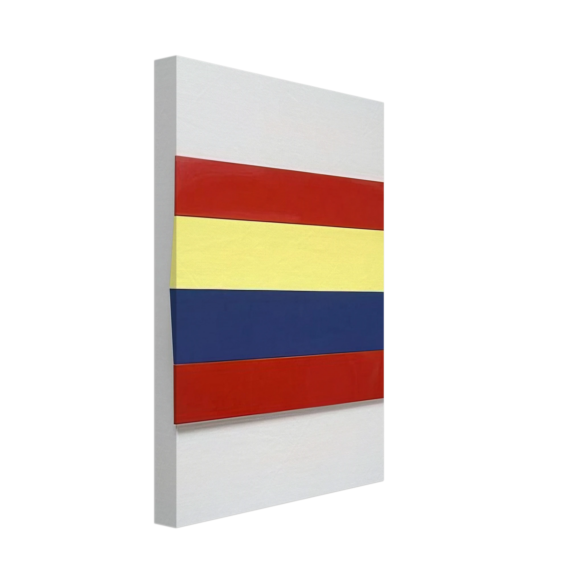 Charlotte Posenenske - Fold - 1966 Canvas - 40x60 cm / 16x24 inches-canvas