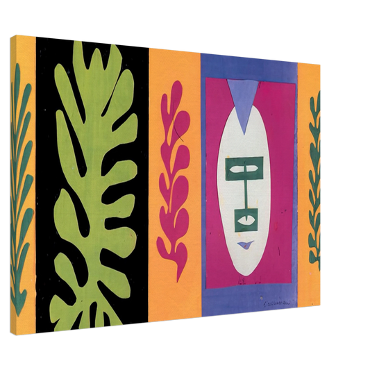 Henri Matisse - THE ESCHIMO 1947 Canvas - 20x30 cm / 8x12 inches-canvas